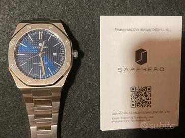 Orologio Sapphero da uomo in acciaio