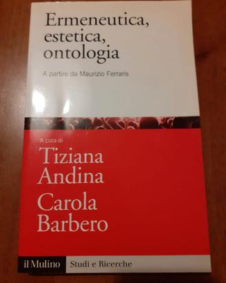 Ermeneutica, estetica, ontologia Libro filosofia