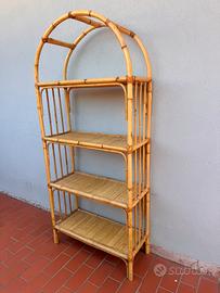 Libreria in  rattan