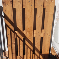 Bancale per arredo da giardino