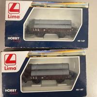 TRENINI LIMA IN BLOCCO LOCOMOTIVA + 5 VARIE