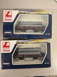 TRENINI LIMA IN BLOCCO LOCOMOTIVA + 5 VARIE