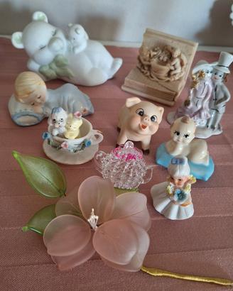 lotto piccole statuette 