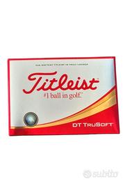 6 Palline Golf Titleist DT TruSoft + Tesla 