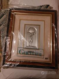Quadro in argento e cornice legno Renato Guerrini