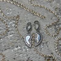 Charme cuore componibile (2 pezzi)