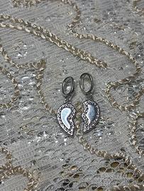 Charme cuore componibile (2 pezzi)