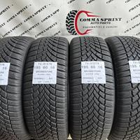 4 PNEUMATICI 195/60 R16 BRIDGESTONE INVERNALI 95%
