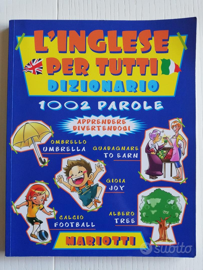 Dizionario italiano-inglese per bambini con disegni