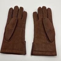 Guanti in pelle donna interno imbottito tg 7,5