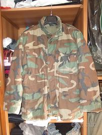 Field Jacket M-65 Woodland Us Army Medium Vintage