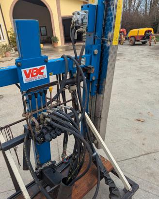 Cimatrice per vigneto 4 coltelli