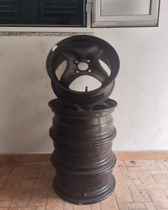 Set 4 Cerchi in Ferro 15" Originali Dacia Sandero