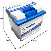 Batteria per Auto VARTA C22 12 V 52 AH 470 EN