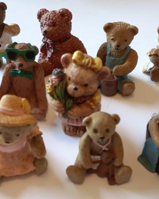 12 orsetti materiale gommoso