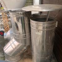 Canna fumaria in acciaio inox