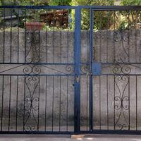 Cancello in ferro completo