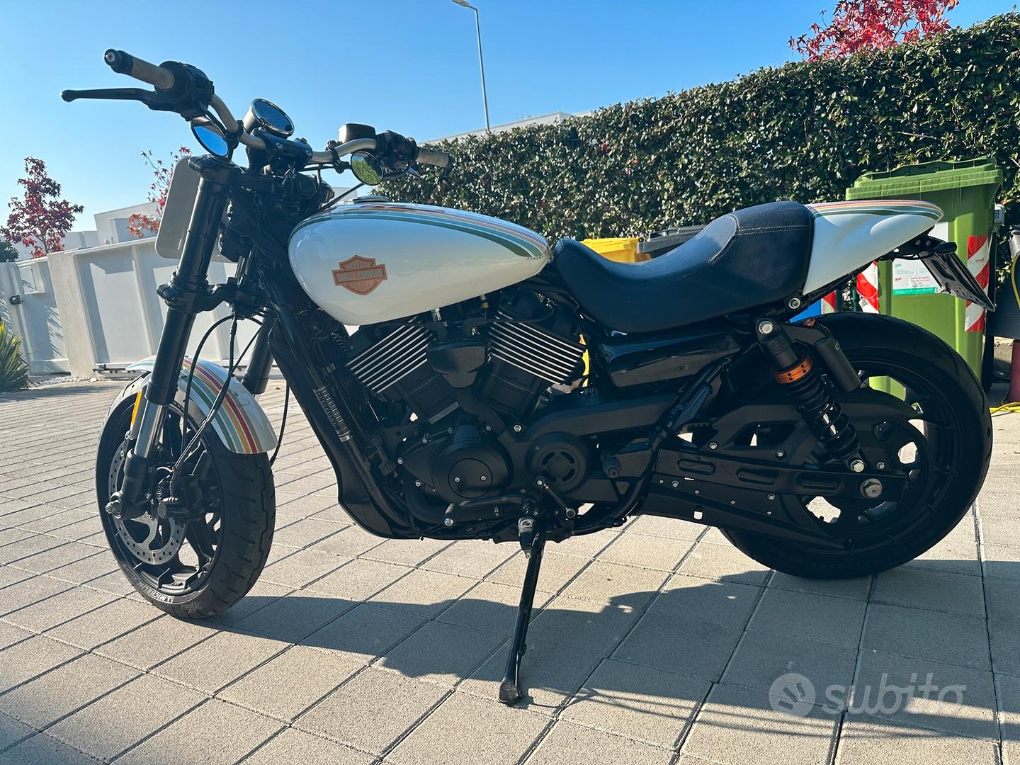 White harley davidson street 750 sales