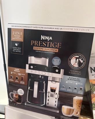 Caffettiera due in uno