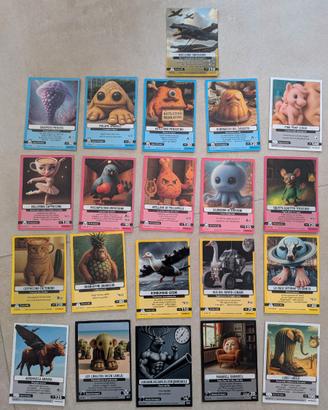 Carte skifidol brainrot serie 1