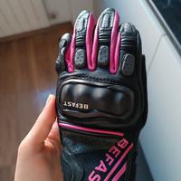 Guanti da donna moto