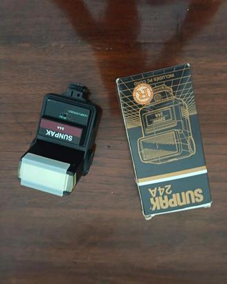 Sunpak 24A – Flash elettronico vintage