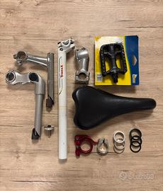 Lotto componenti varie bicicletta