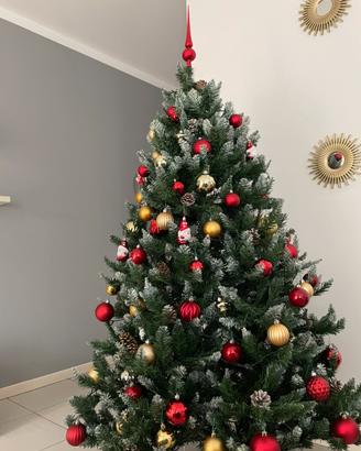 ALBERO CONFORAMA ALTO 1.80 + addobbi