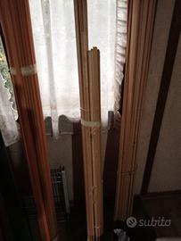 Listelli legno grezzo