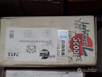 Marmitta SR motore ditech aprilia