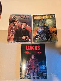 FUMETTI CORNELIO , THE SECRET E LUKAS