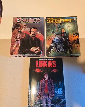 FUMETTI CORNELIO , THE SECRET E LUKAS
