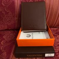 Portafoglio in vera pelle, nuovo marchio Valentini