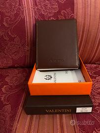 Portafoglio in vera pelle, nuovo marchio Valentini