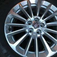 RUOTE-CERCHI-LEGA+PNEU-MIS 205/R16 X FIAT NEW TIPO