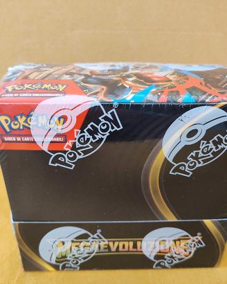 Box SIGILLATO di 36 bustine Pokemon MEGAEVOLUZIONE