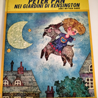 Libro fiabe Peter Pan nei giardini di Kensington