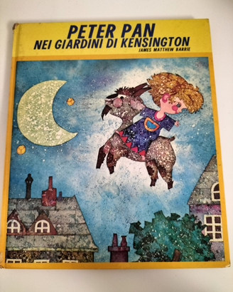 Libro fiabe Peter Pan nei giardini di Kensington