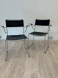 sedie giandomenico belotti per alias acciaio