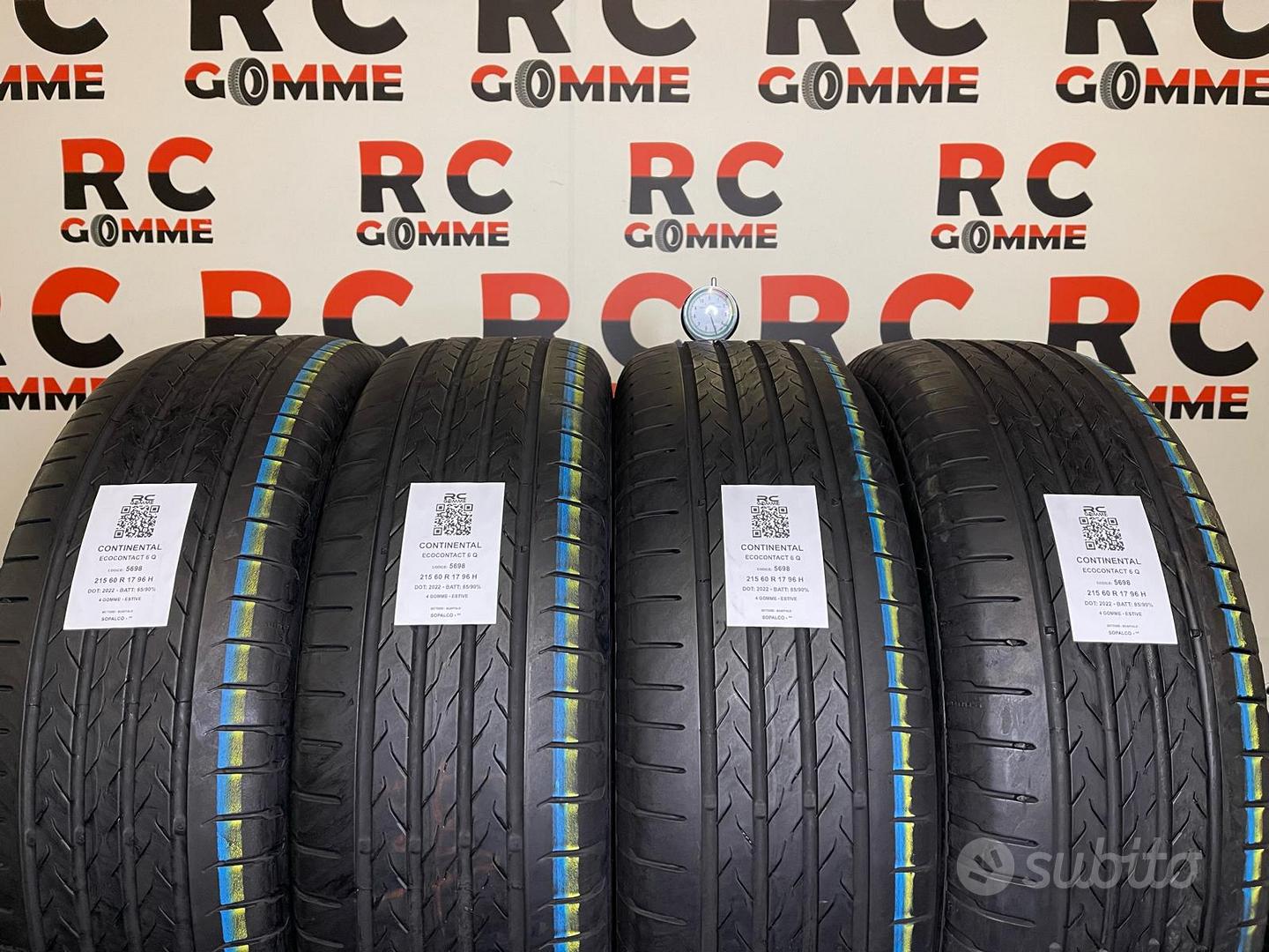 Gomme usate misura 215/60 R17 in vendita online