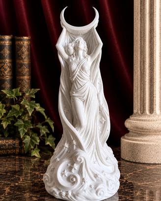 Statua decorativa della Dea della Luna