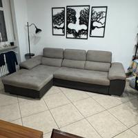 Divano letto con penisola