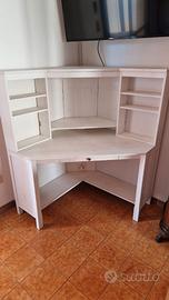 Mobile scrivania Ikea Hemnes bianca