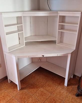 Mobile scrivania Ikea Hemnes bianca