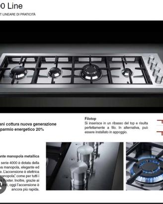 Piano cottura a gas FOSTER S4000