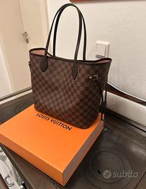 Louis Vuitton NEVERFULL MM DAMIER ROSE