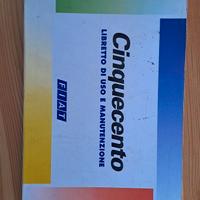 Manuale Uso e Fiat Cinquecento