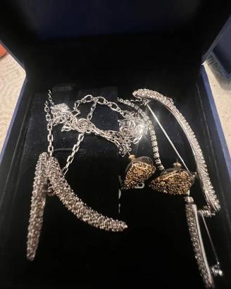 set swarrovski gioielli