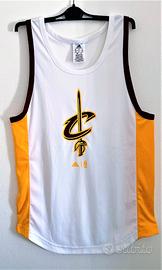 Canotta Adidas da basket per uomo NBA Cleveland Ca