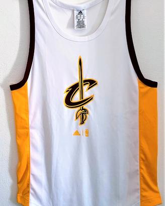 Canotta Adidas da basket per uomo NBA Cleveland Ca